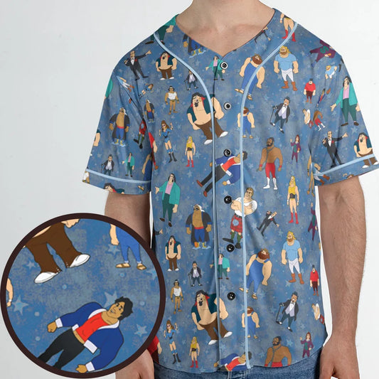 Unisex Baseball Jersey - SQFG868Z