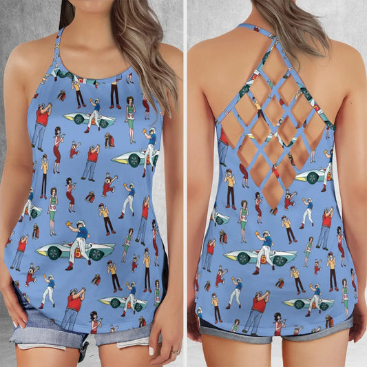 Criss Cross Tank Top - CUQAJ9F6