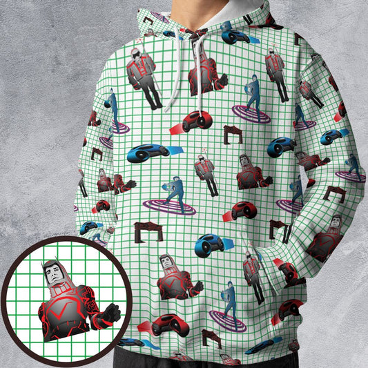 All-over Print Hoodie - DUYJXE5R -  - 1