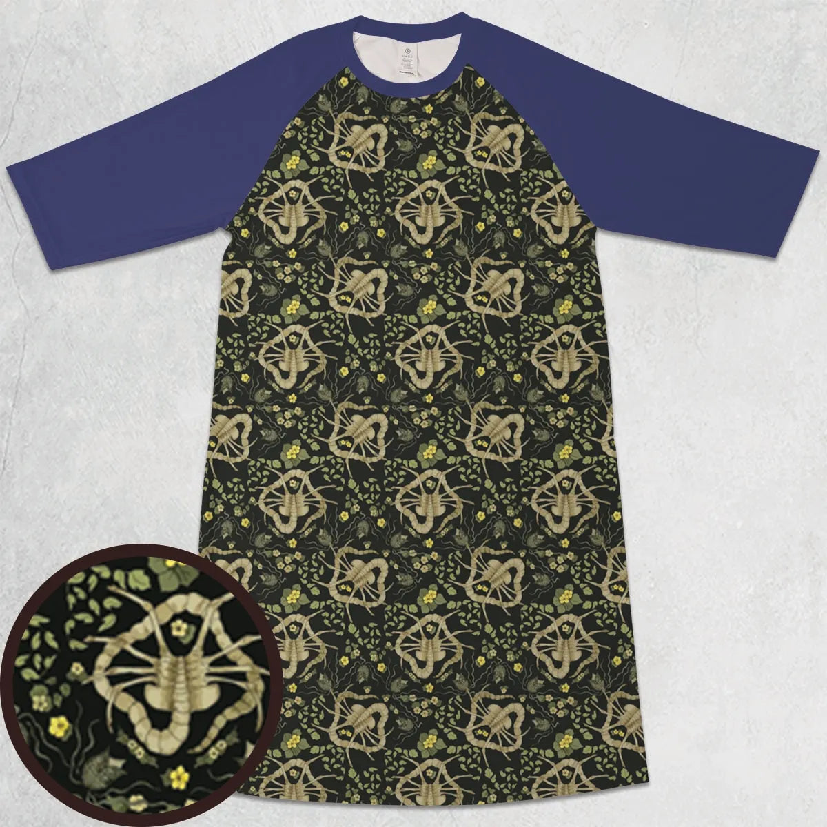 3/4 Sleeve Raglan Dress - NFM4FZV5
