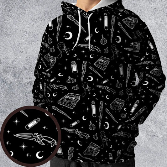 All-over Print Hoodie - HUAZYUU2