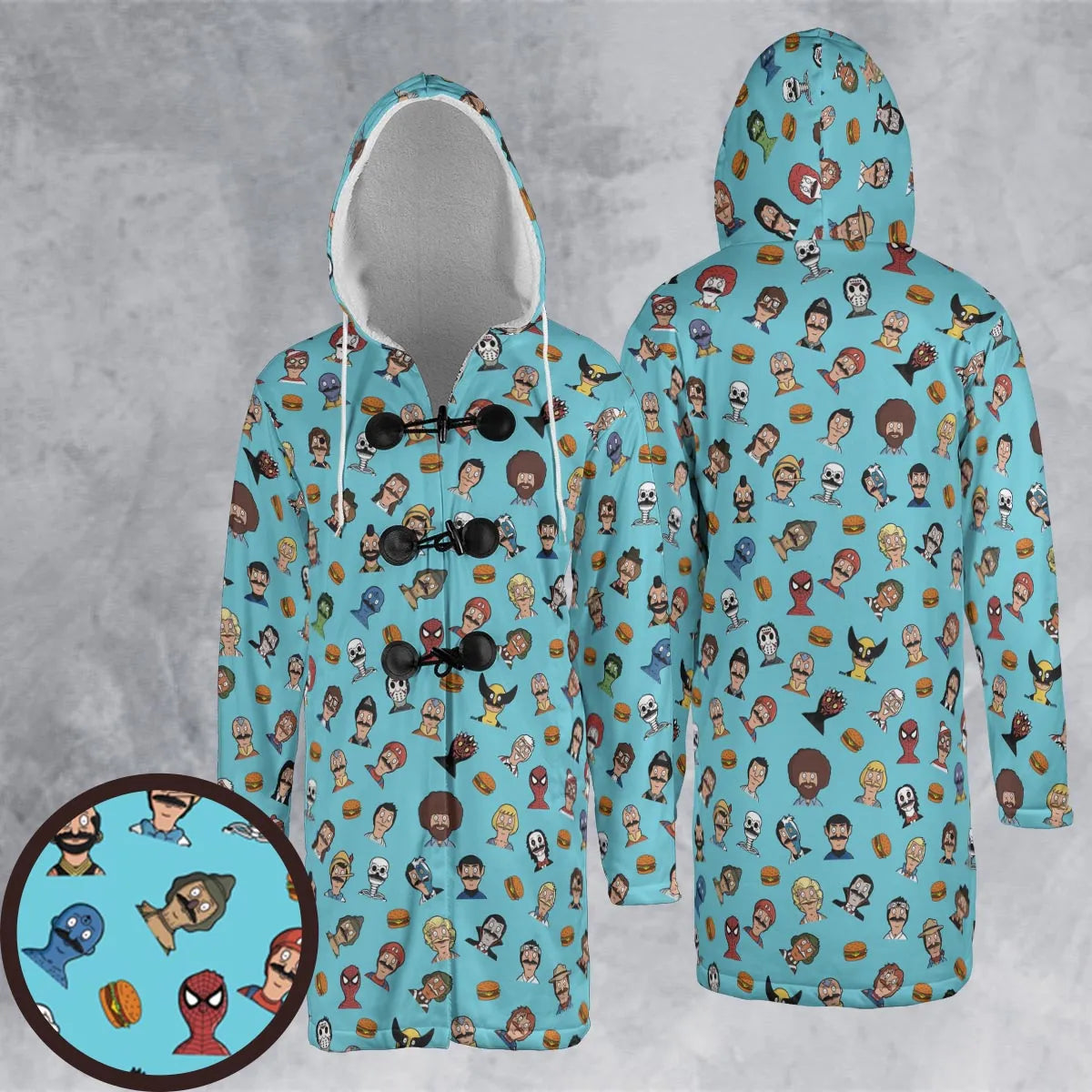 Hooded Cloak Coat - S1MEJJYY