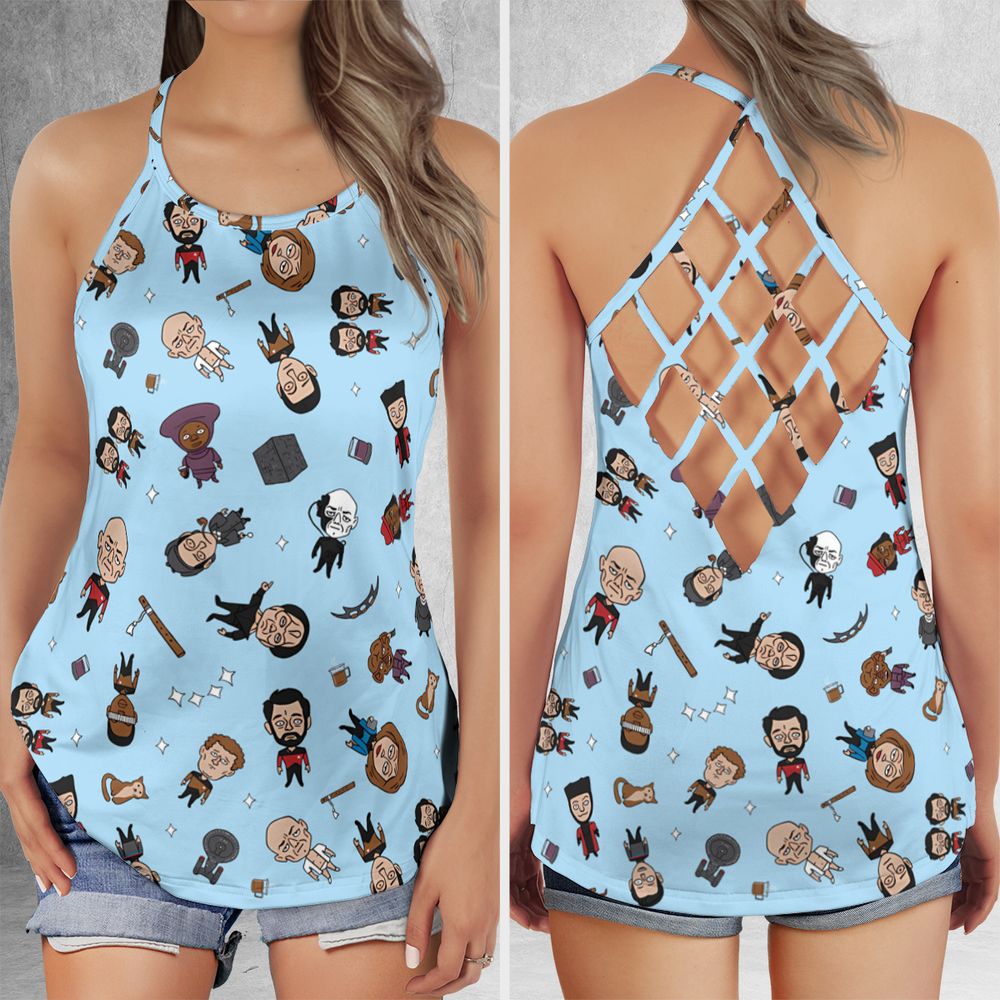 Criss Cross Tank Top - 8E94ZCCJ -  - 1