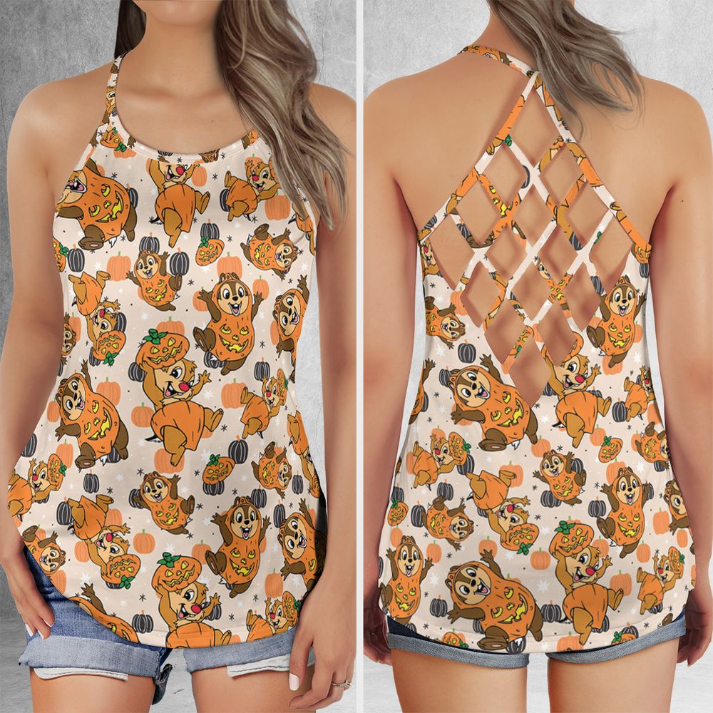 Criss Cross Tank Top - X36LTBT3 -  - 1