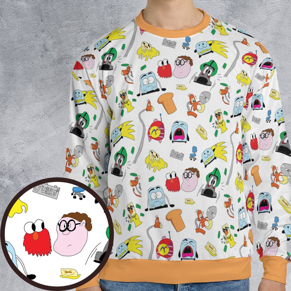 All-over Print Sweatshirt - 4XQMVJC9 -  - 1