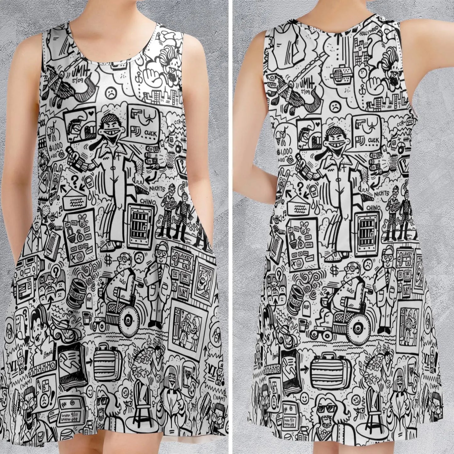 Sleeveless Dress - R94YGQ88