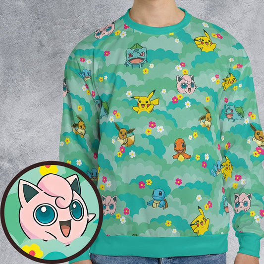 All-over Print Sweatshirt - 2BXV658T -  - 1