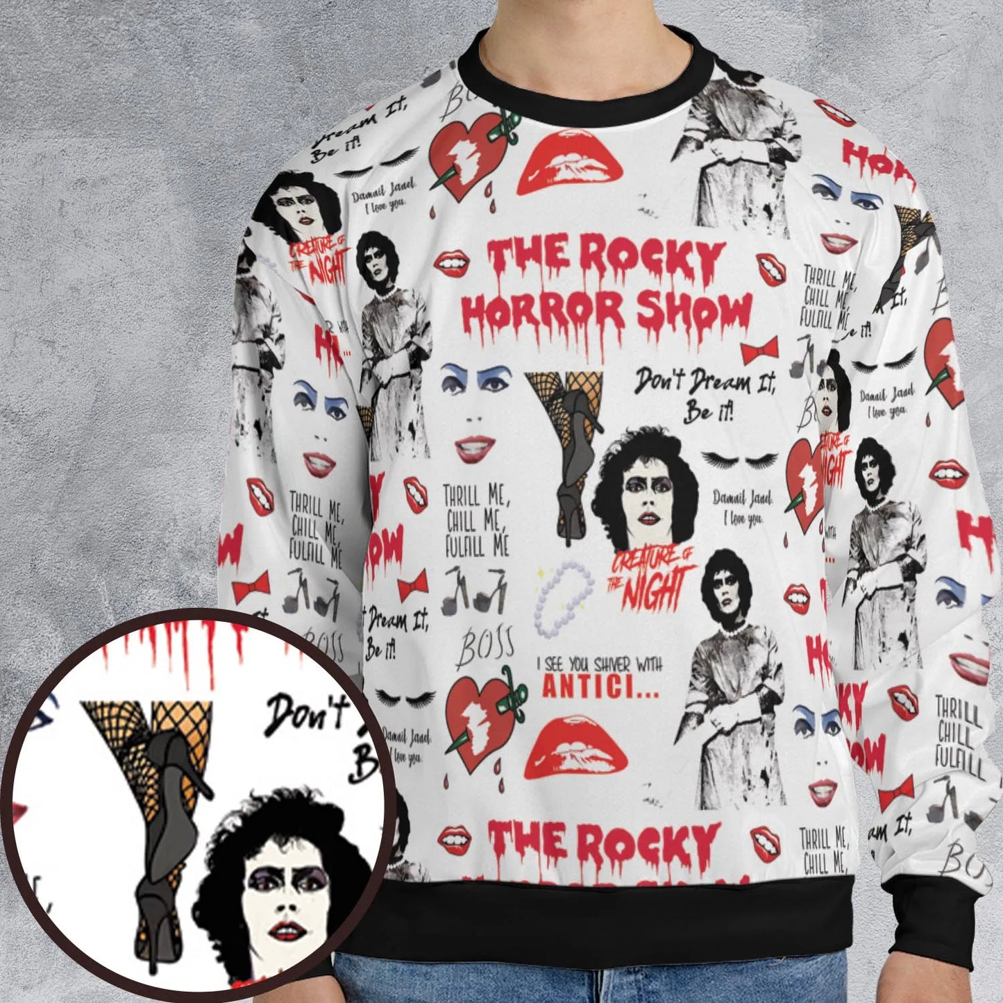 All-over Print Sweatshirt - PSDT162M