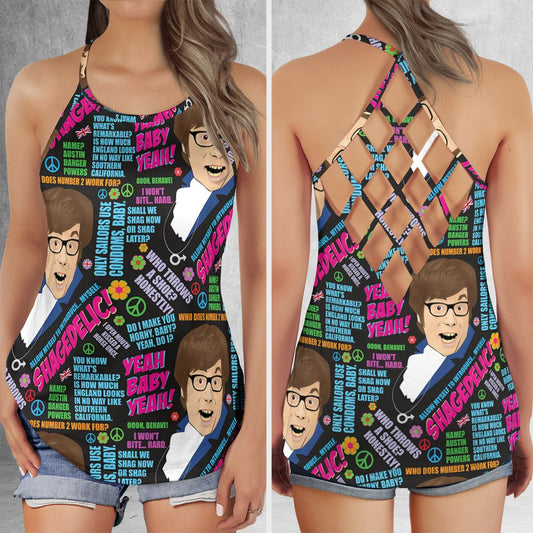 Criss Cross Tank Top - R11BGB9U -  - 1