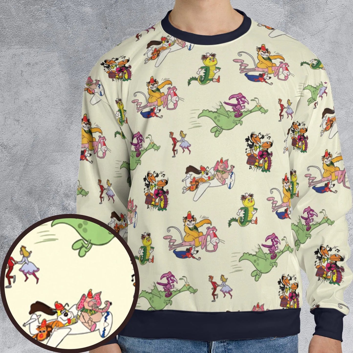 All-over Print Sweatshirt - LQ6ZN2PZ