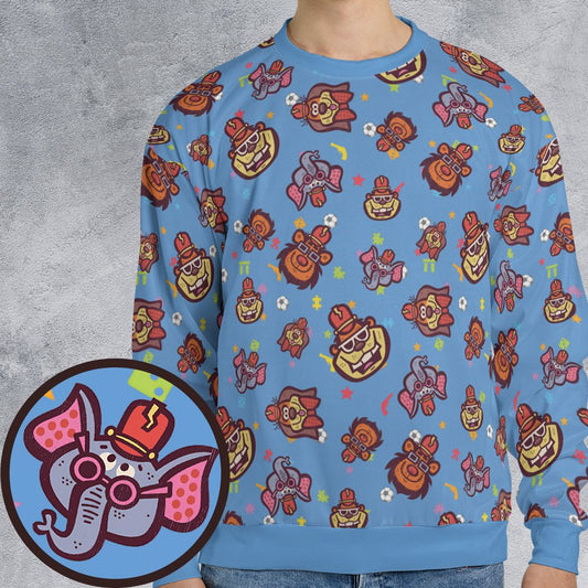 All-over Print Sweatshirt - 3BG5ABCJ -  - 1