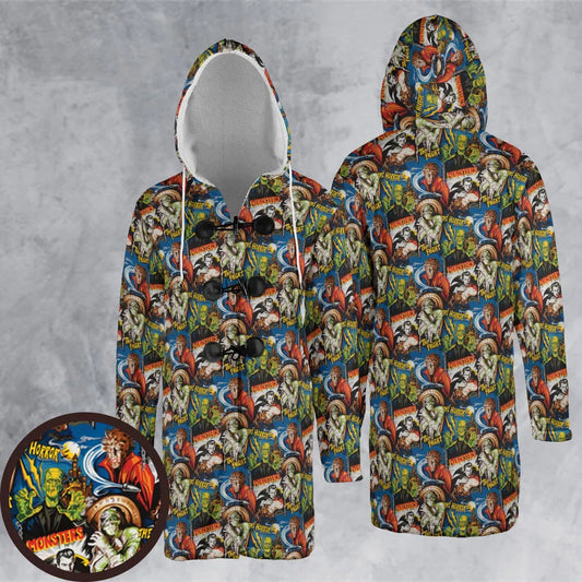 Hooded Cloak Coat - FVE3DB2V