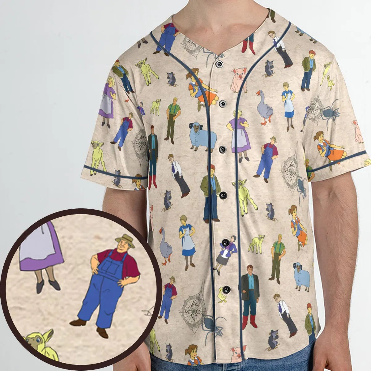 Unisex Baseball Jersey - Q54F5C13