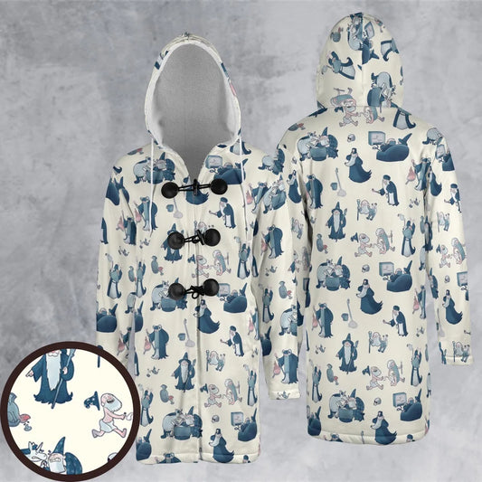 Hooded Cloak Coat - PH2ZCYL6
