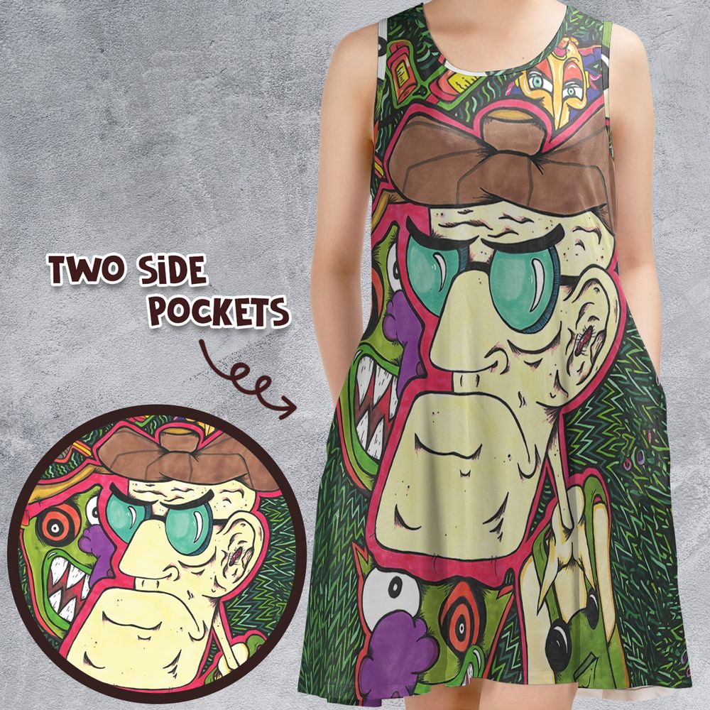 Sleeveless Dress - VASZASPB -  - 1