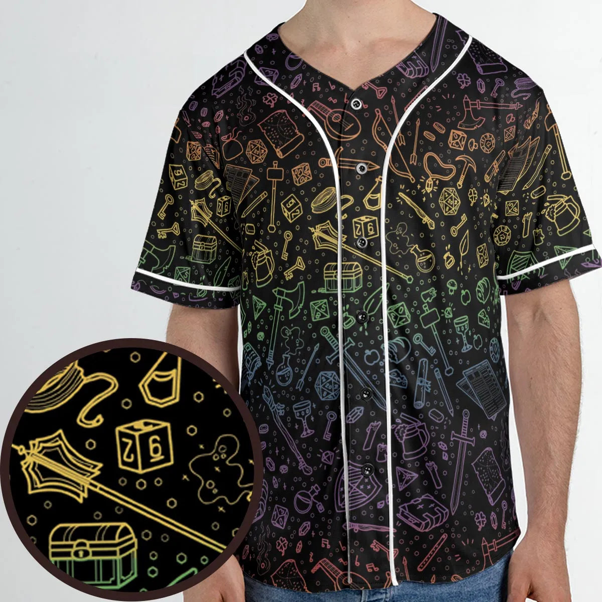 Unisex Baseball Jersey - BD8RGHLA