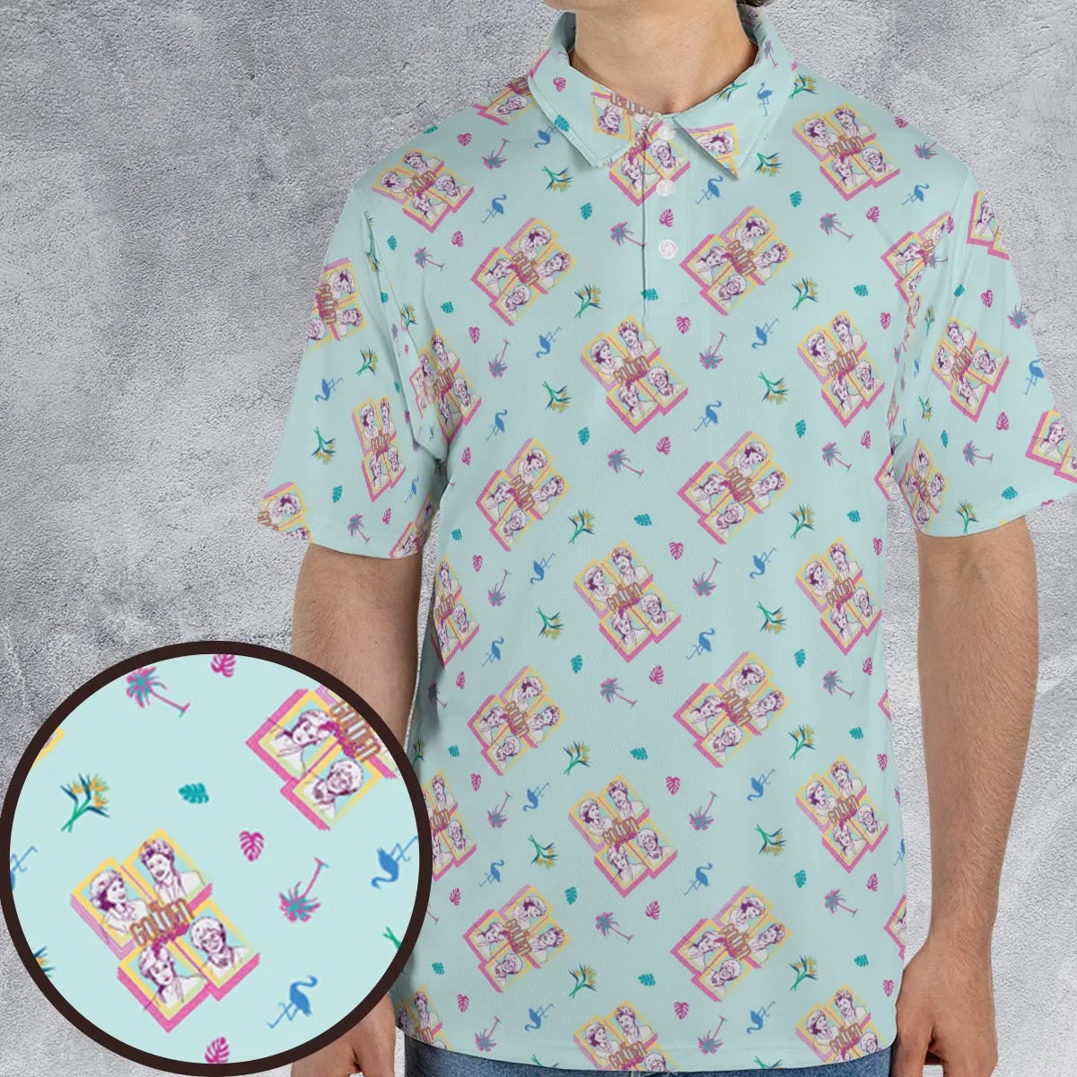 AOP Men/Women Polo Shirt - Q8ZKUMAD