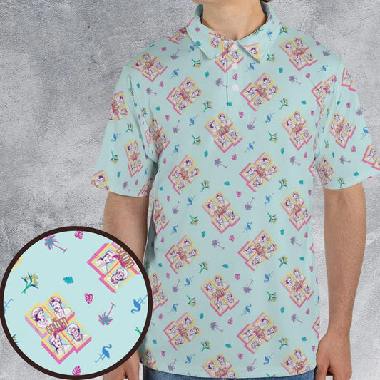 AOP Men/Women Polo Shirt - Q8ZKUMAD