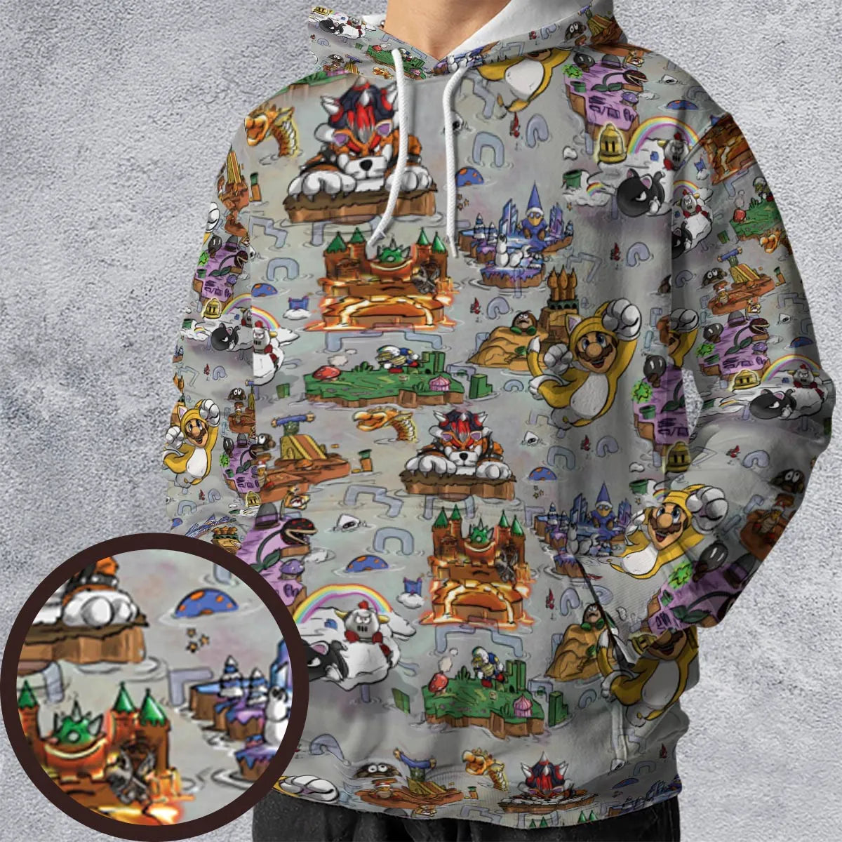 All-over Print Hoodie - 17T7GXVA