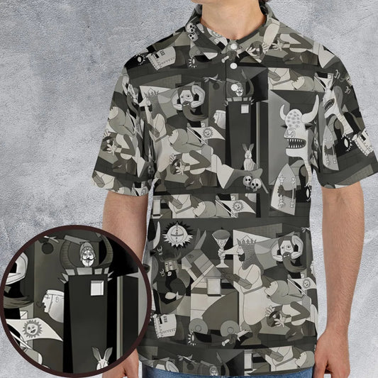 AOP Men/Women Polo Shirt - Q4C2AJTT
