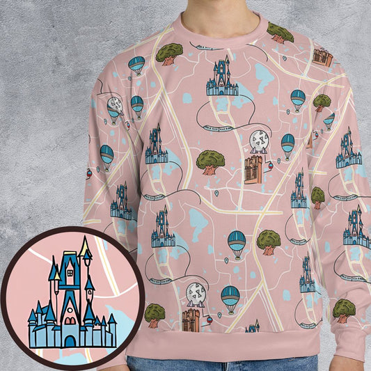 All-over Print Sweatshirt - PU8639NE -  - 1