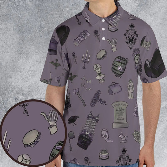 AOP Men/Women Polo Shirt - T4D2HKSS