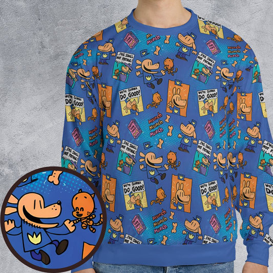 All-over Print Sweatshirt - MQ9Q51J2 -  - 1
