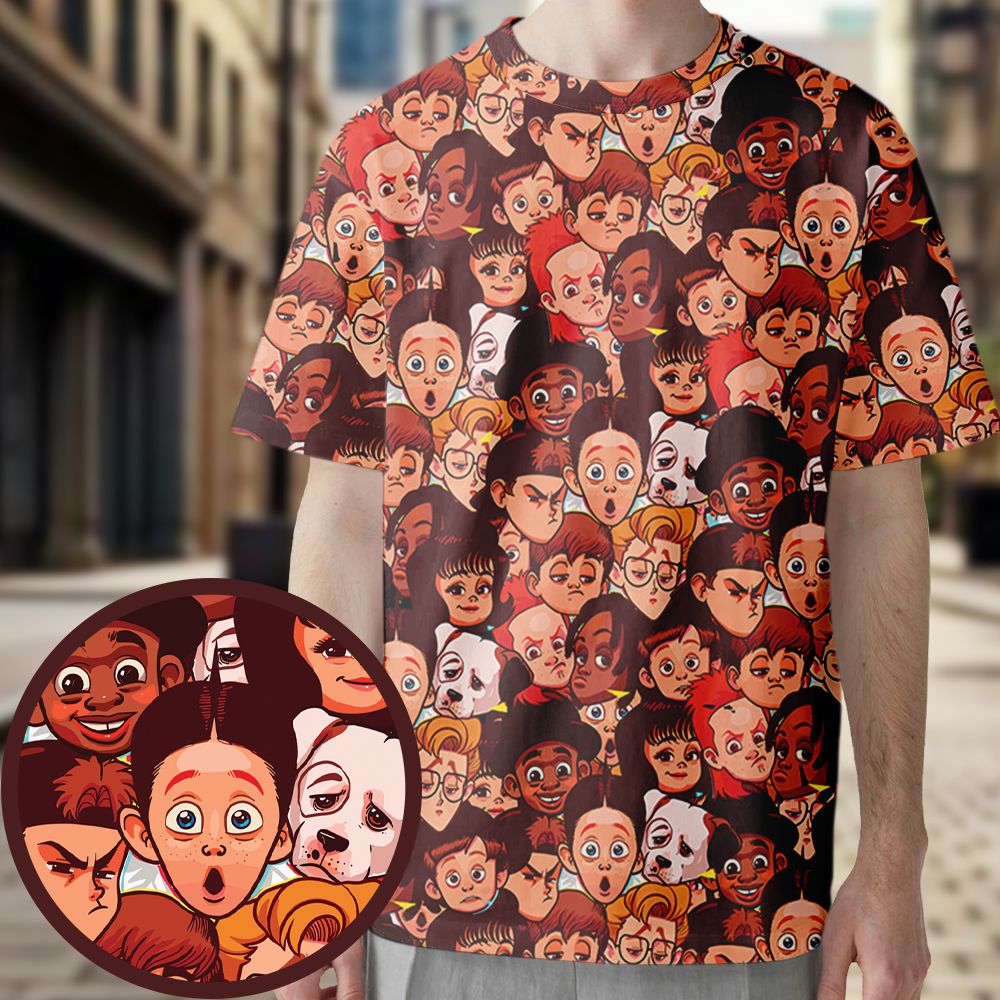 All-Over Print Unisex T-Shirt - UBUPLJE7 -  - 1