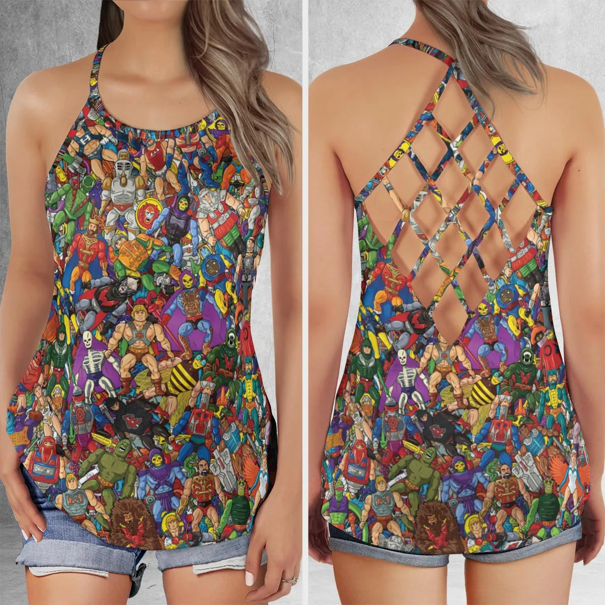 Criss Cross Tank Top - HGG9PX52