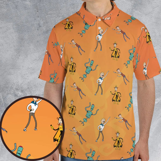 AOP Men/Women Polo Shirt - W8K2KWUS