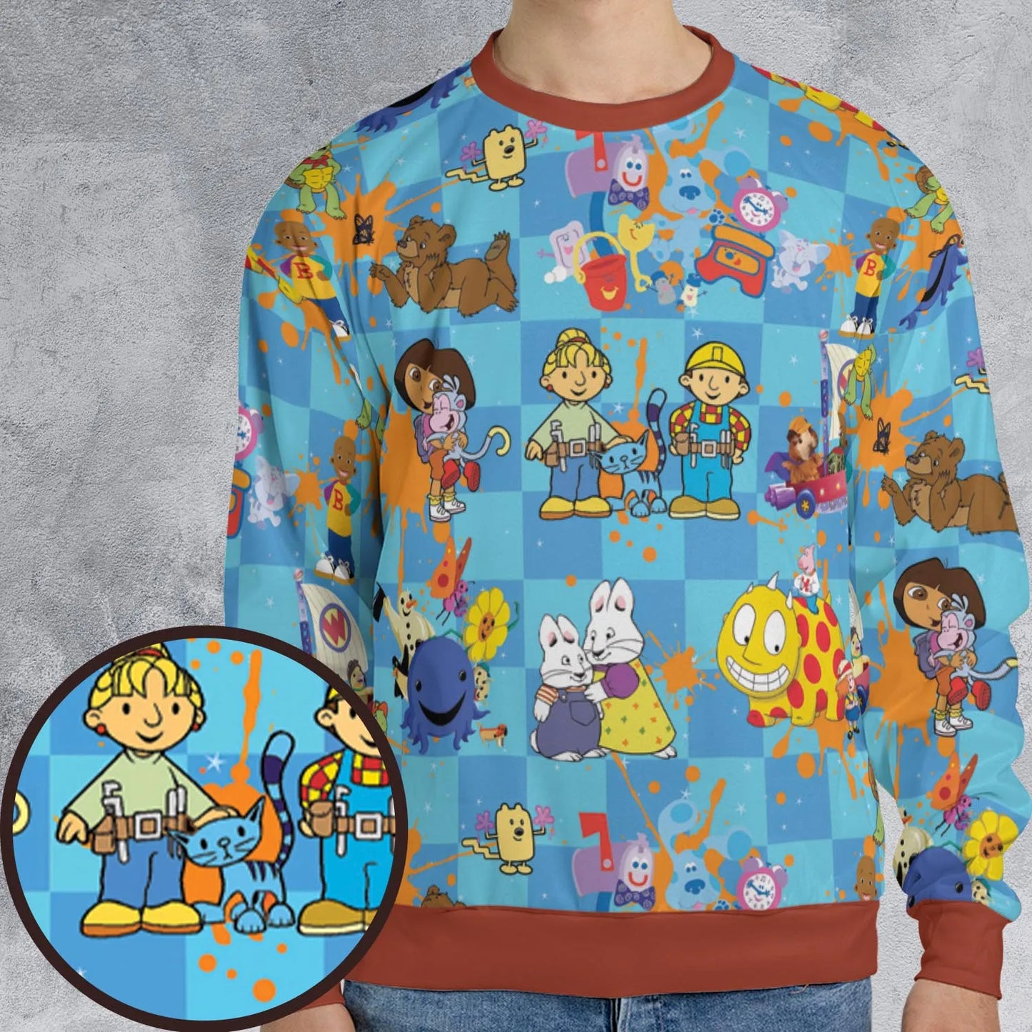 All-over Print Sweatshirt - HG7VZVXF
