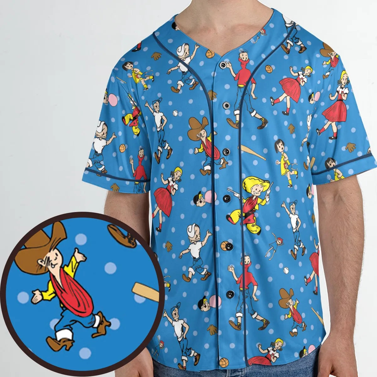 Unisex Baseball Jersey - FJNWV79Q