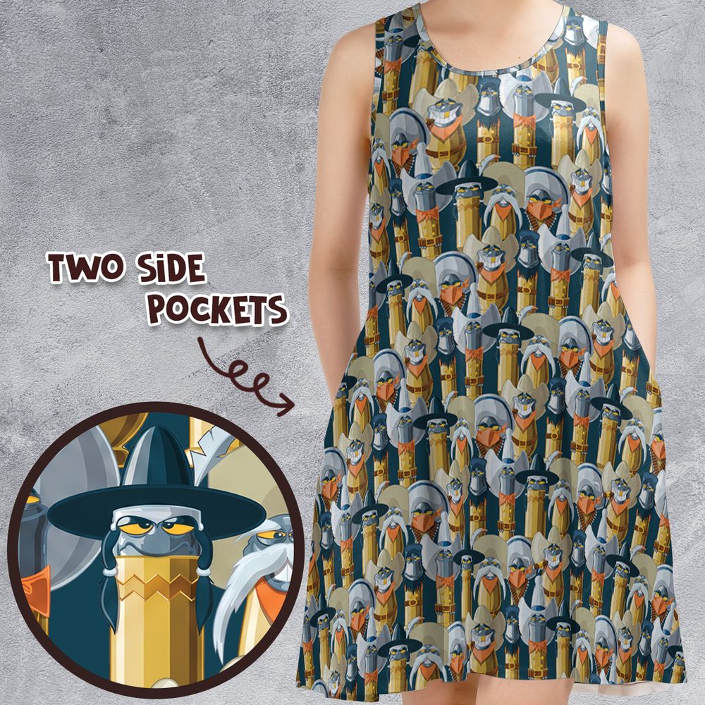 Sleeveless Dress - 8M6CX4QX -  - 1
