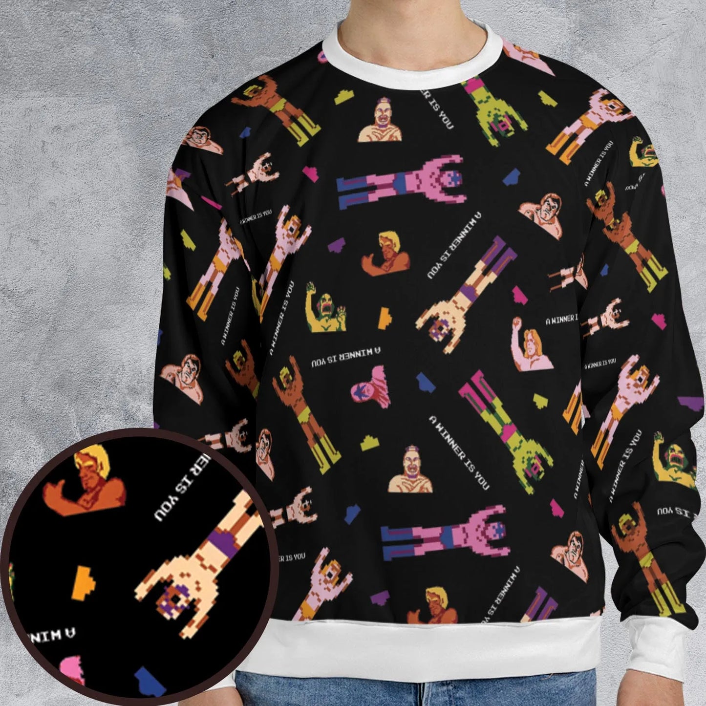 All-over Print Sweatshirt - FN63B7X8