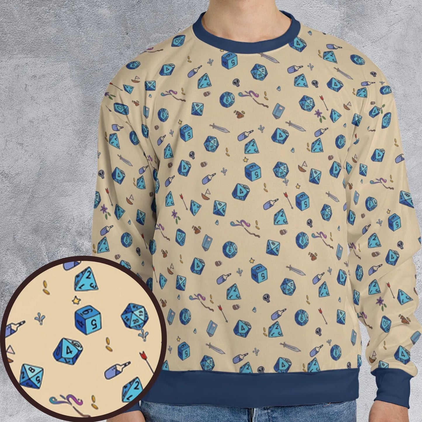 All-over Print Sweatshirt - UTX3AX1Z