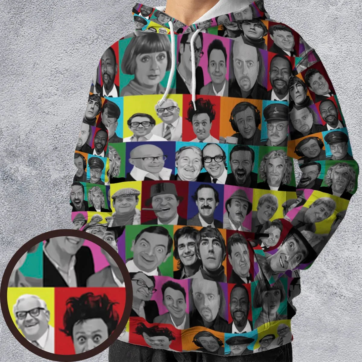 All-over Print Hoodie - WKDBJLAX