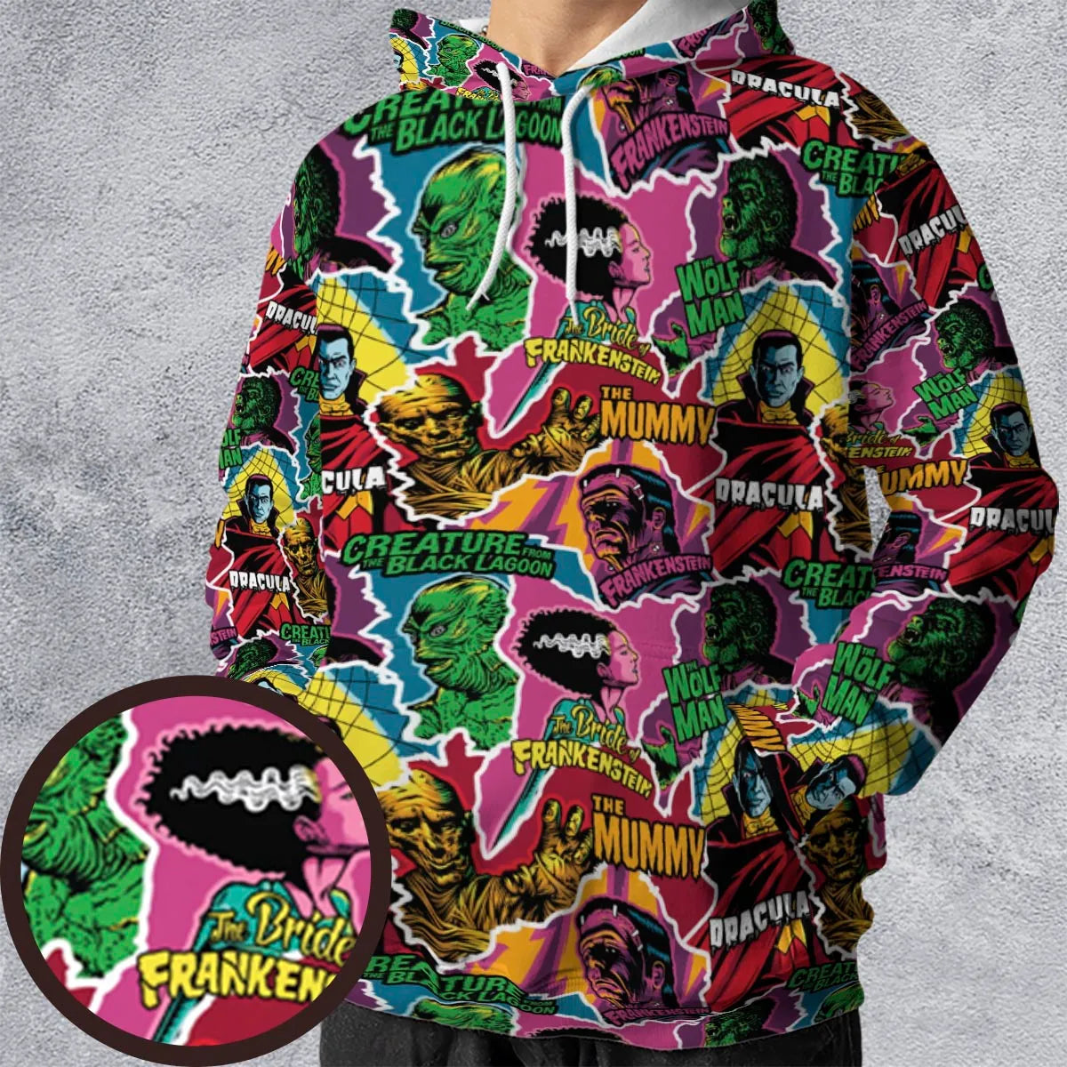 All-over Print Hoodie - LWDTG5YE