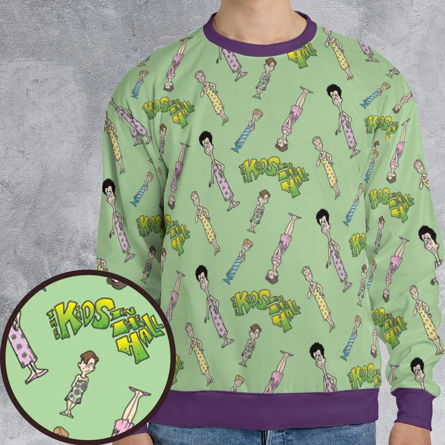 All-over Print Sweatshirt - 23DYN9WS