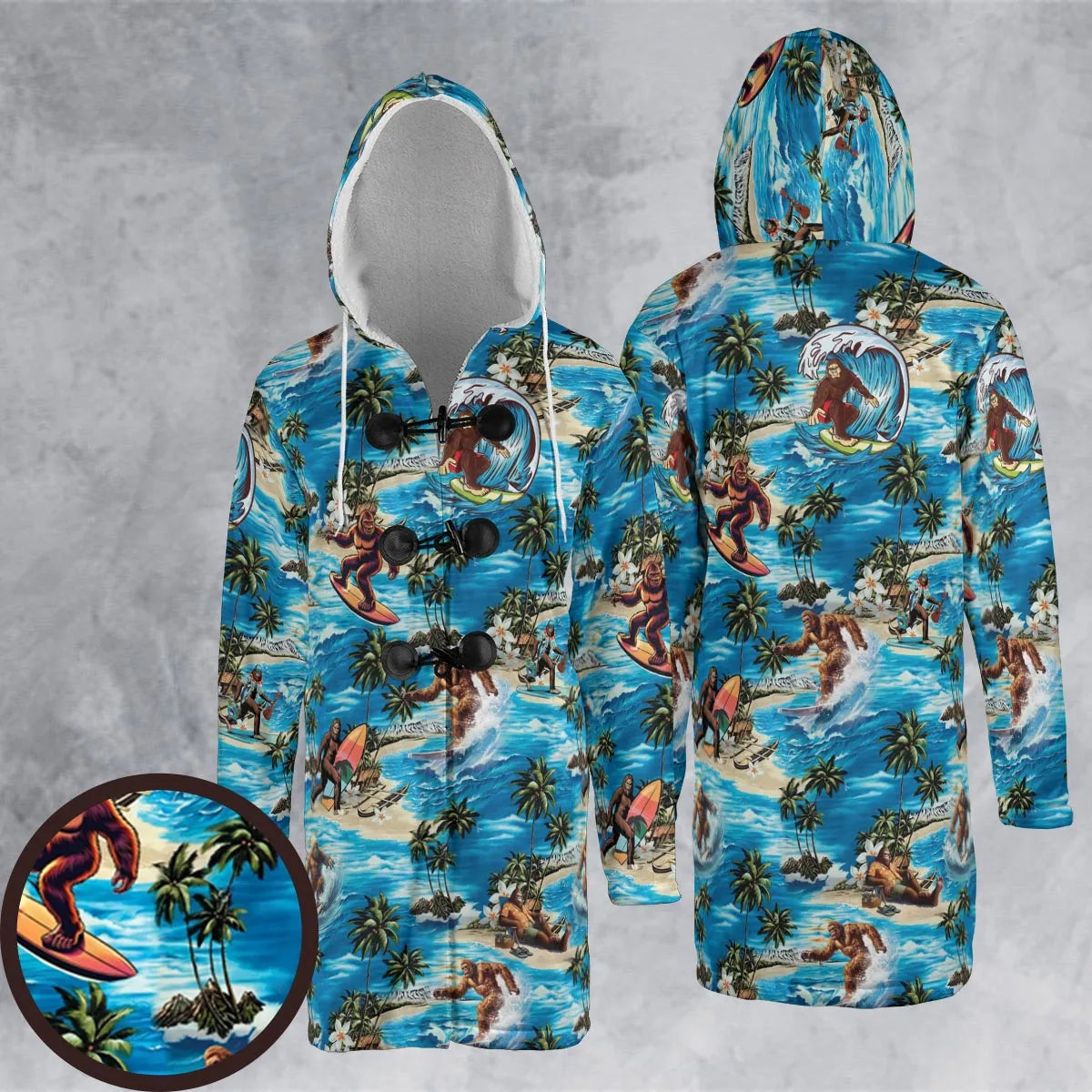 Hooded Cloak Coat - PV8CED7K