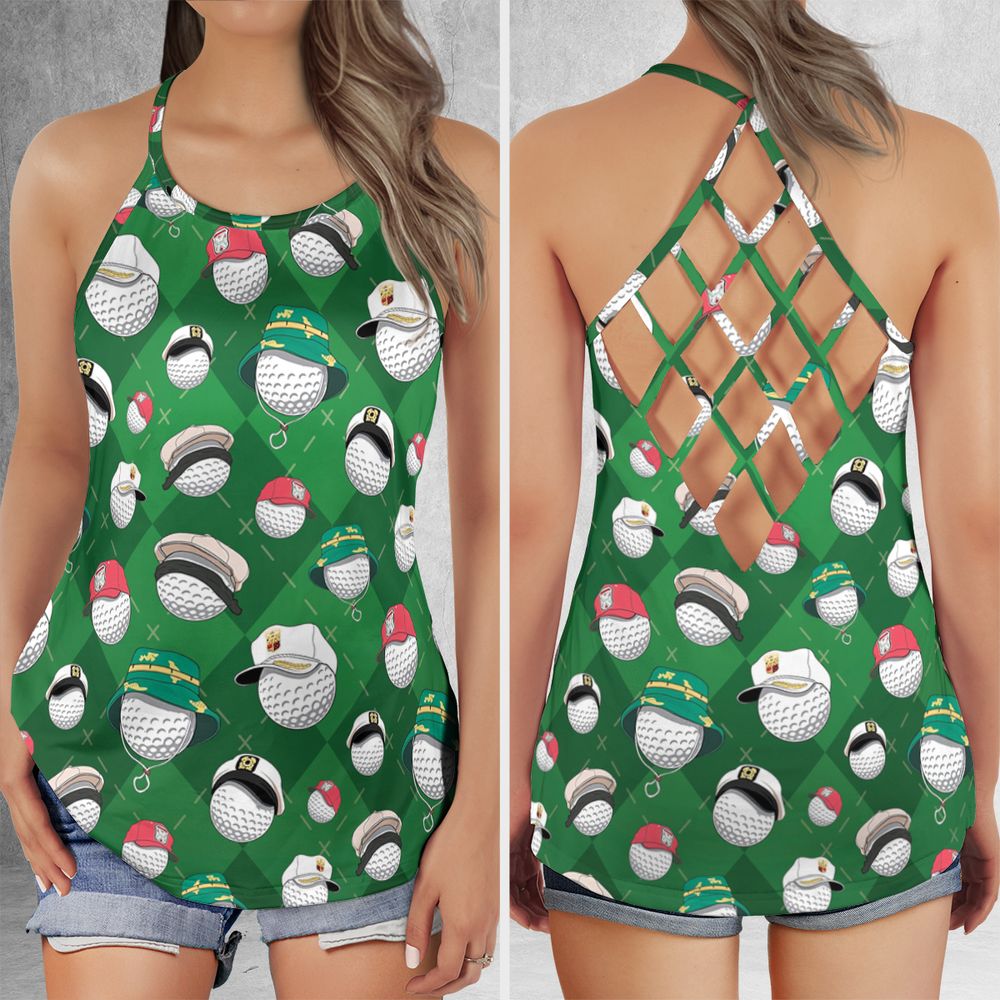 Criss Cross Tank Top - 7U81E6R6 -  - 1