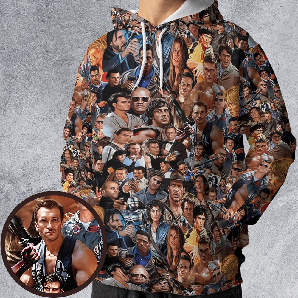 All-over Print Hoodie - RBMTESUU -  - 1