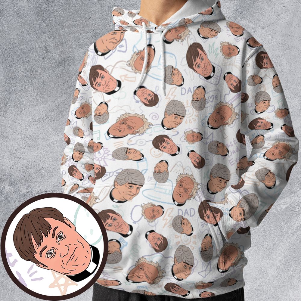 All-over Print Hoodie - J9CC6Y75 -  - 1