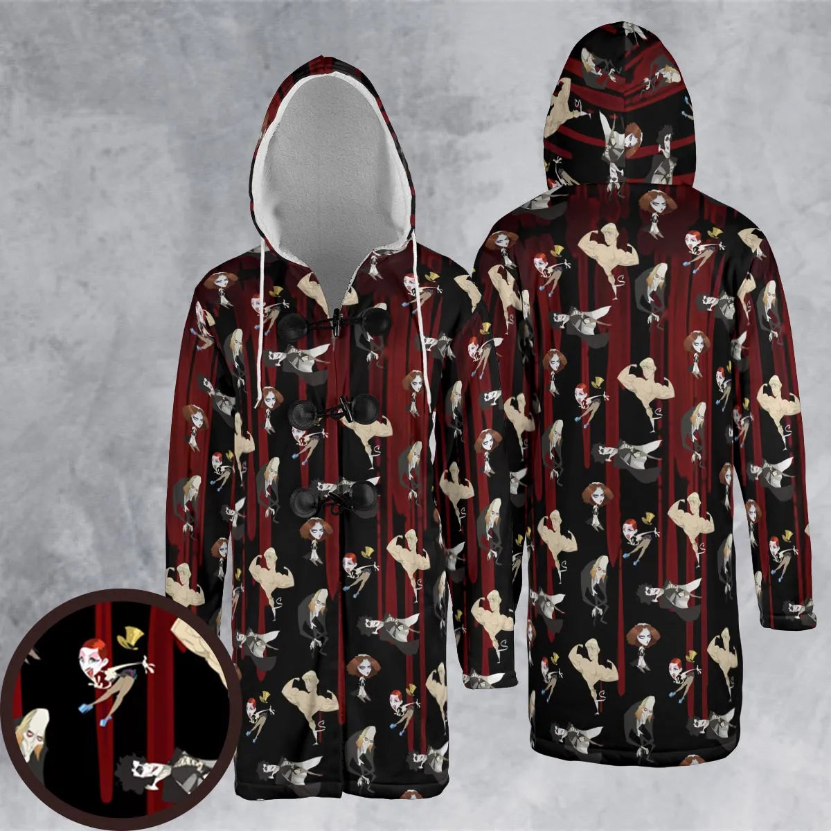 Hooded Cloak Coat - FF4H3HYM