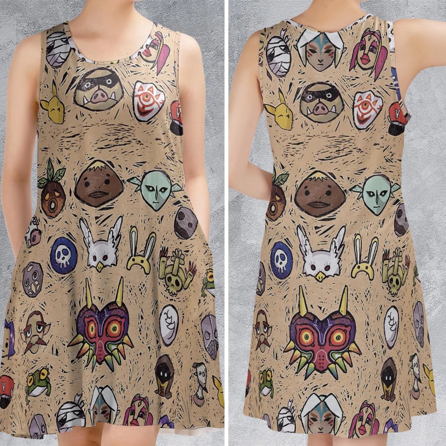 Sleeveless Dress - GJ8MWT9M