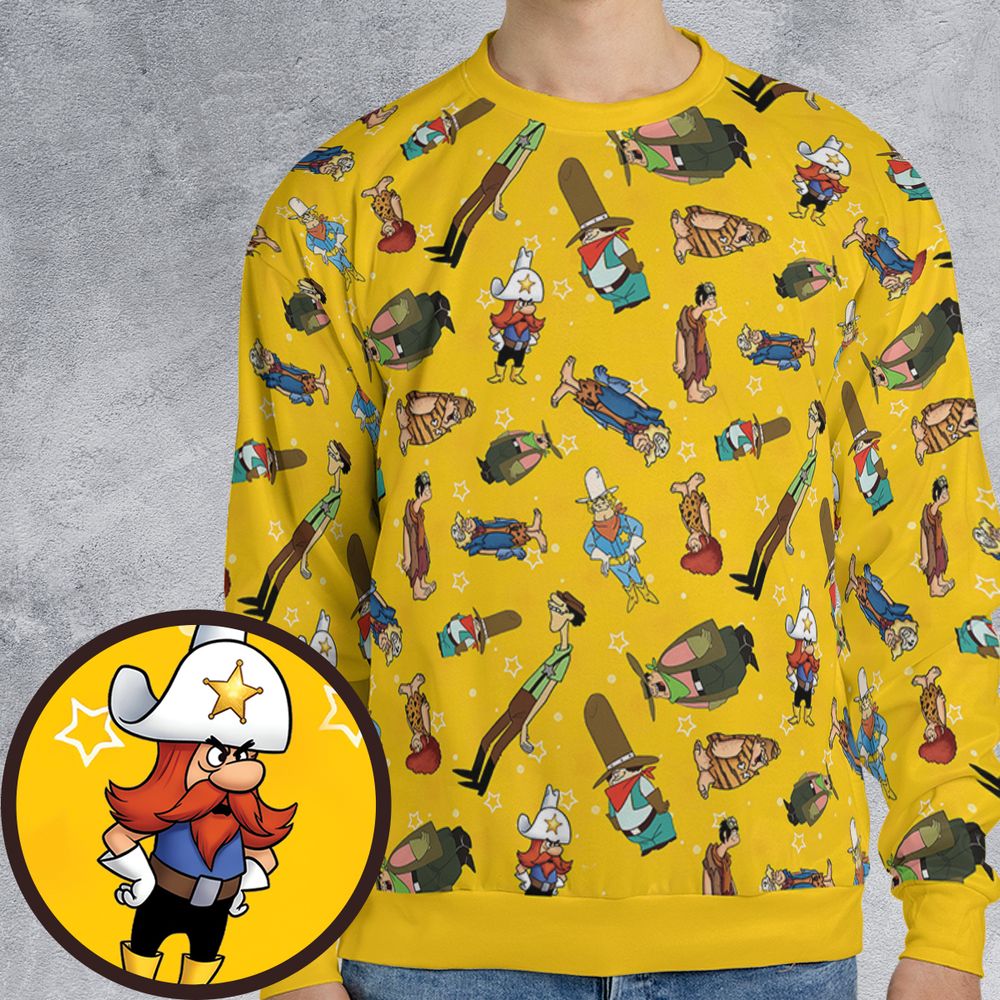 All-over Print Sweatshirt - 9X98GTXJ -  - 1
