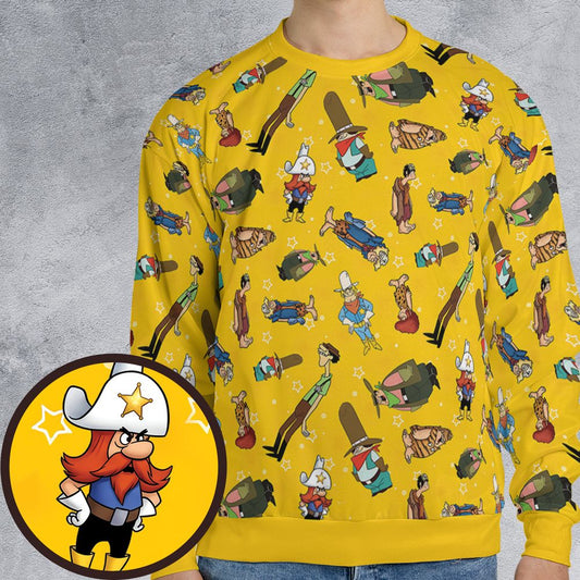 All-over Print Sweatshirt - 9X98GTXJ -  - 1