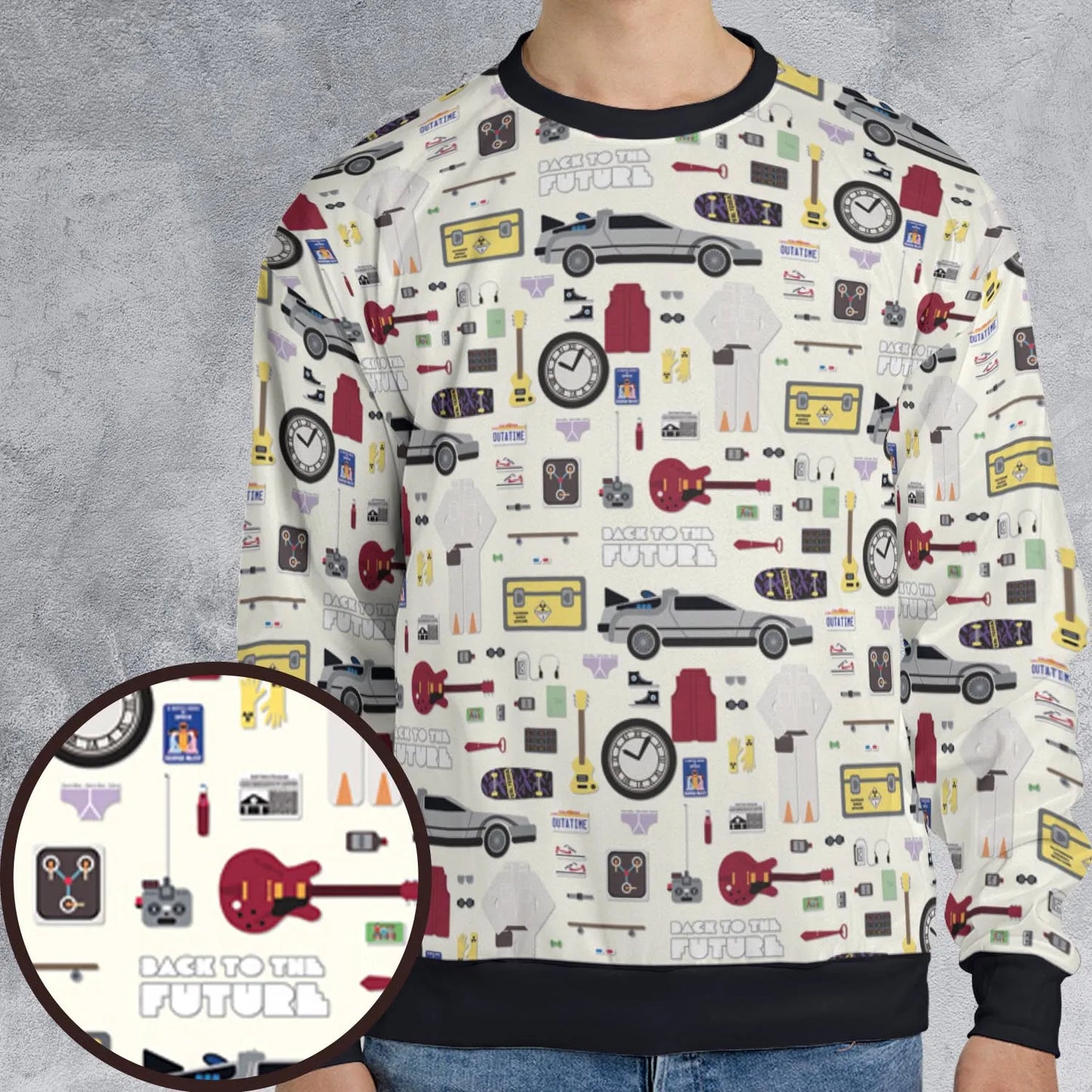 All-over Print Sweatshirt - 2G8B4XVF