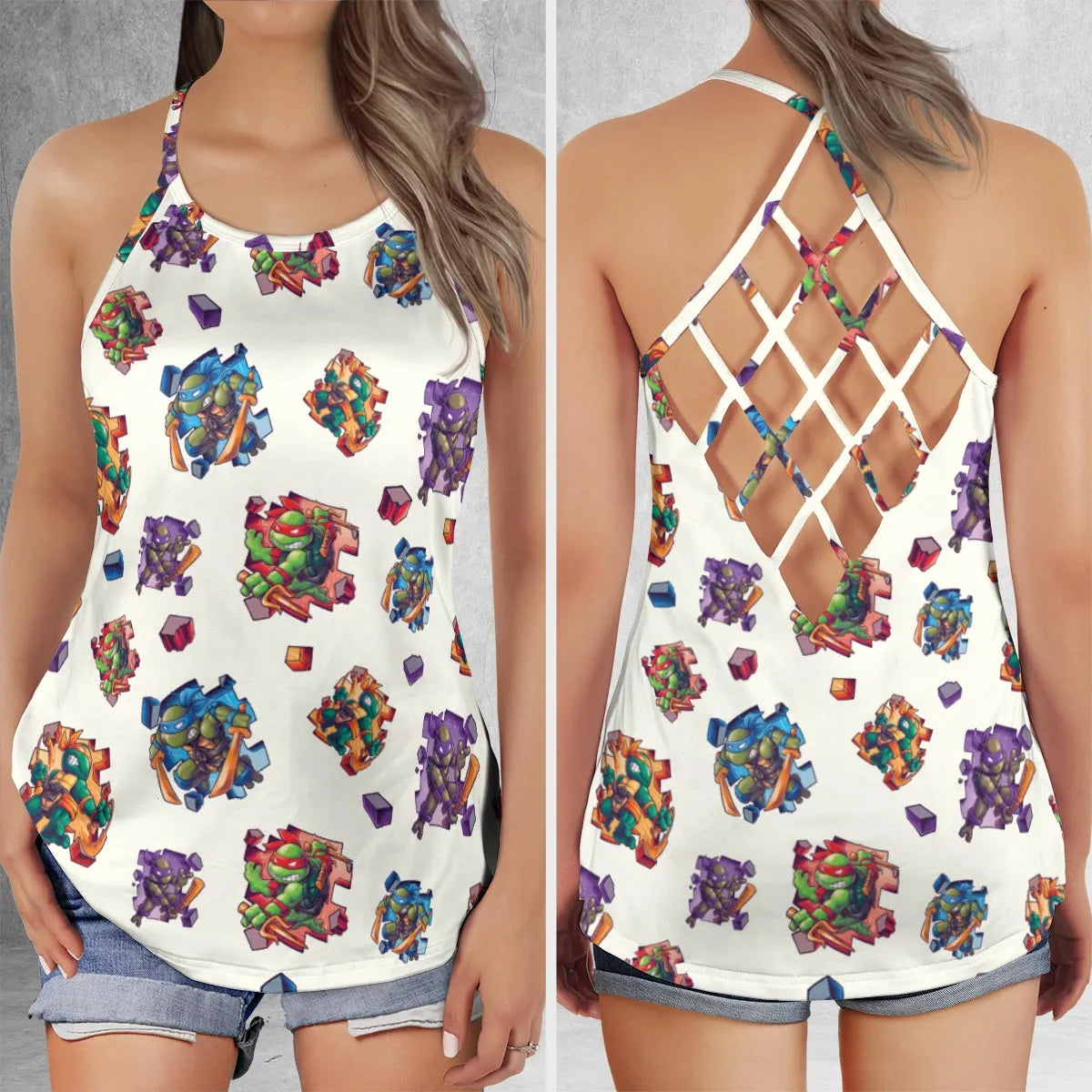 Criss Cross Tank Top - RFPGEARQ