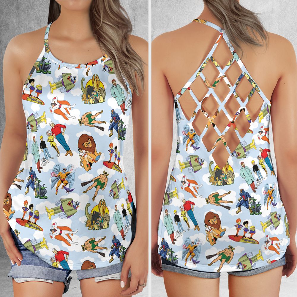 Criss Cross Tank Top - 5W5NZPX9 -  - 1