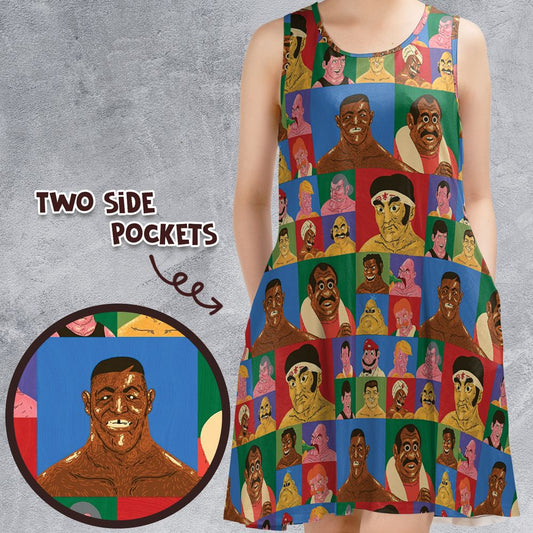 Sleeveless Dress - YSU666BT -  - 1